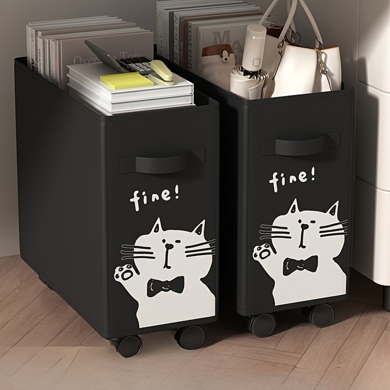 Rolling Storage Cart Under The - Desk Setup Essentials ulasan dan harga