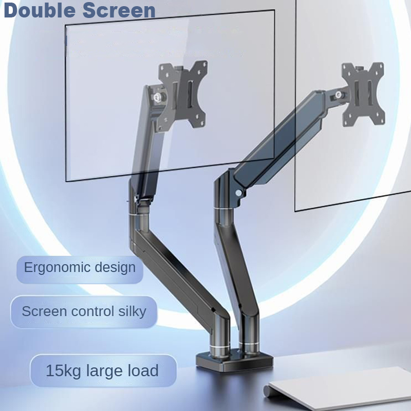 Dual Monitor Arm Holds Up To 2 - Desk Setup Monitor Arm ulasan dan harga