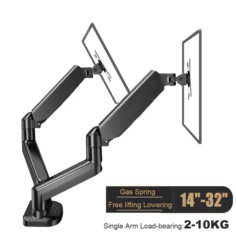 Dual Monitor Arm Holds Up To 2 - Desk Setup Monitor Arm ulasan dan harga