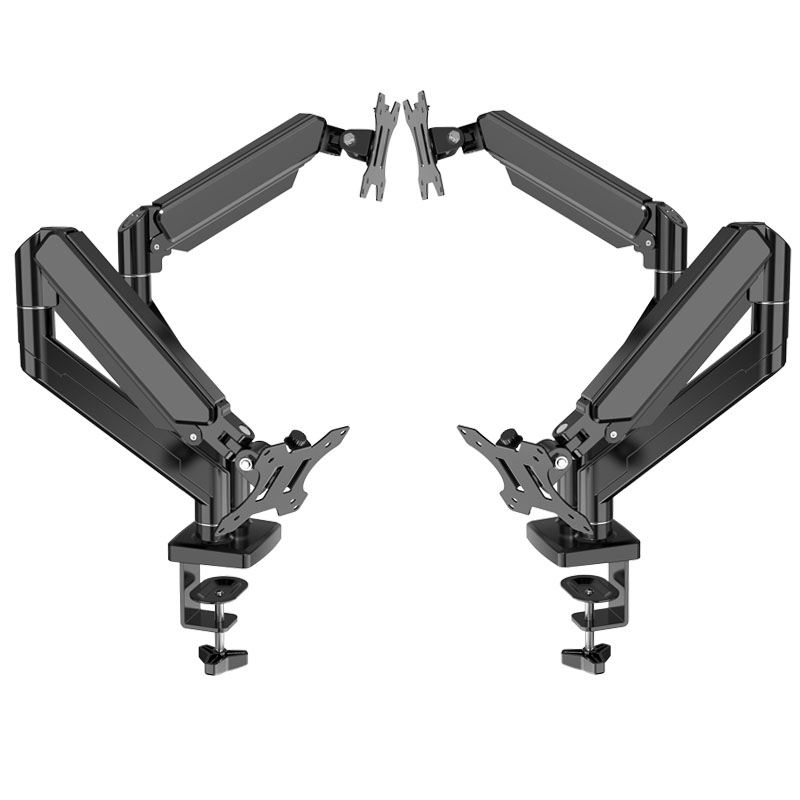 Dual Monitor Arm Holds Up To 2 - Desk Setup Monitor Arm ulasan dan harga