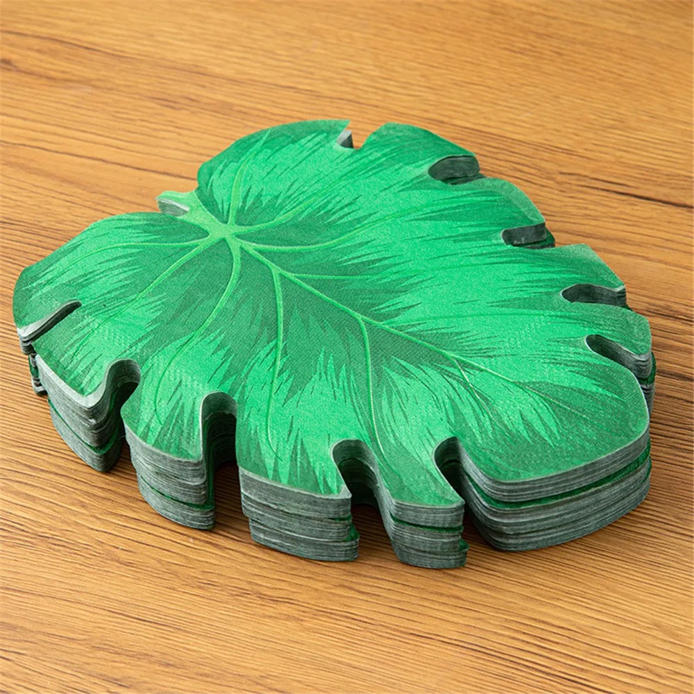 Tropical Monstera Leaf Disposa - Desk Setup Green ulasan dan harga