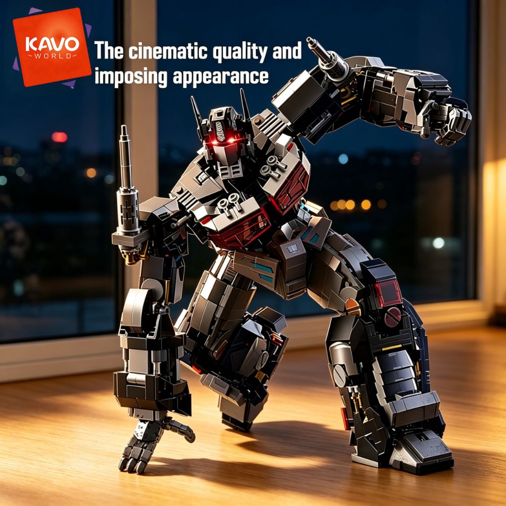 KAVOWORLD 2045pcs Future Mecha - Desk Setup Enthusiast ulasan dan harga