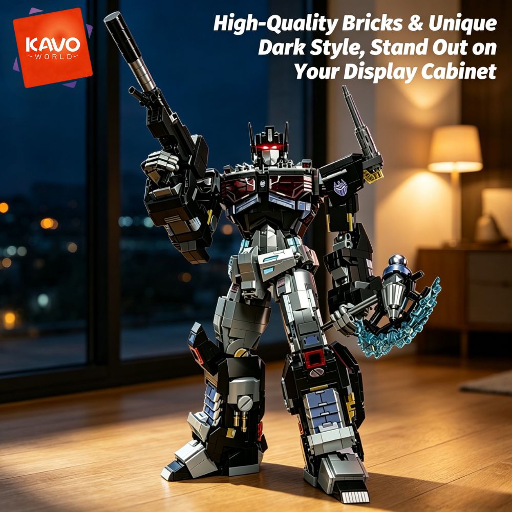KAVOWORLD 2045pcs Future Mecha - Desk Setup Enthusiast ulasan dan harga