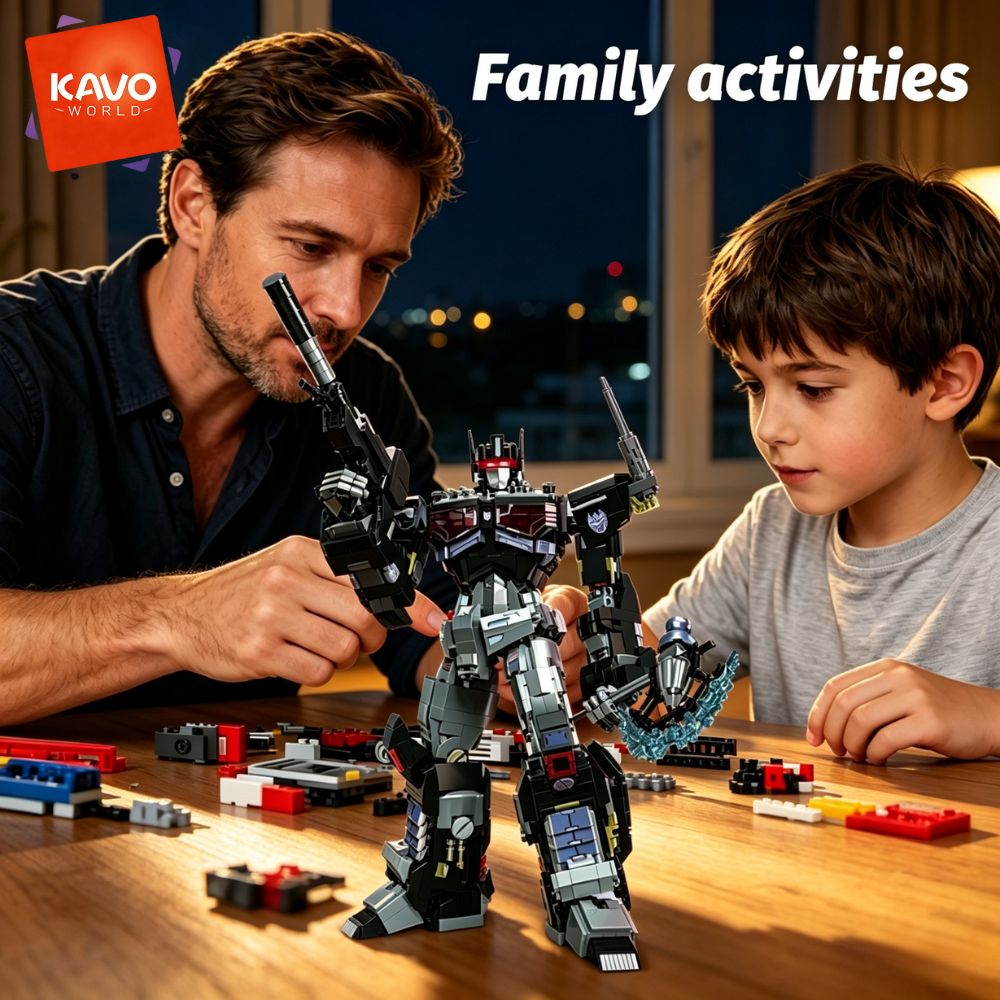 KAVOWORLD 2045pcs Future Mecha - Desk Setup Enthusiast ulasan dan harga
