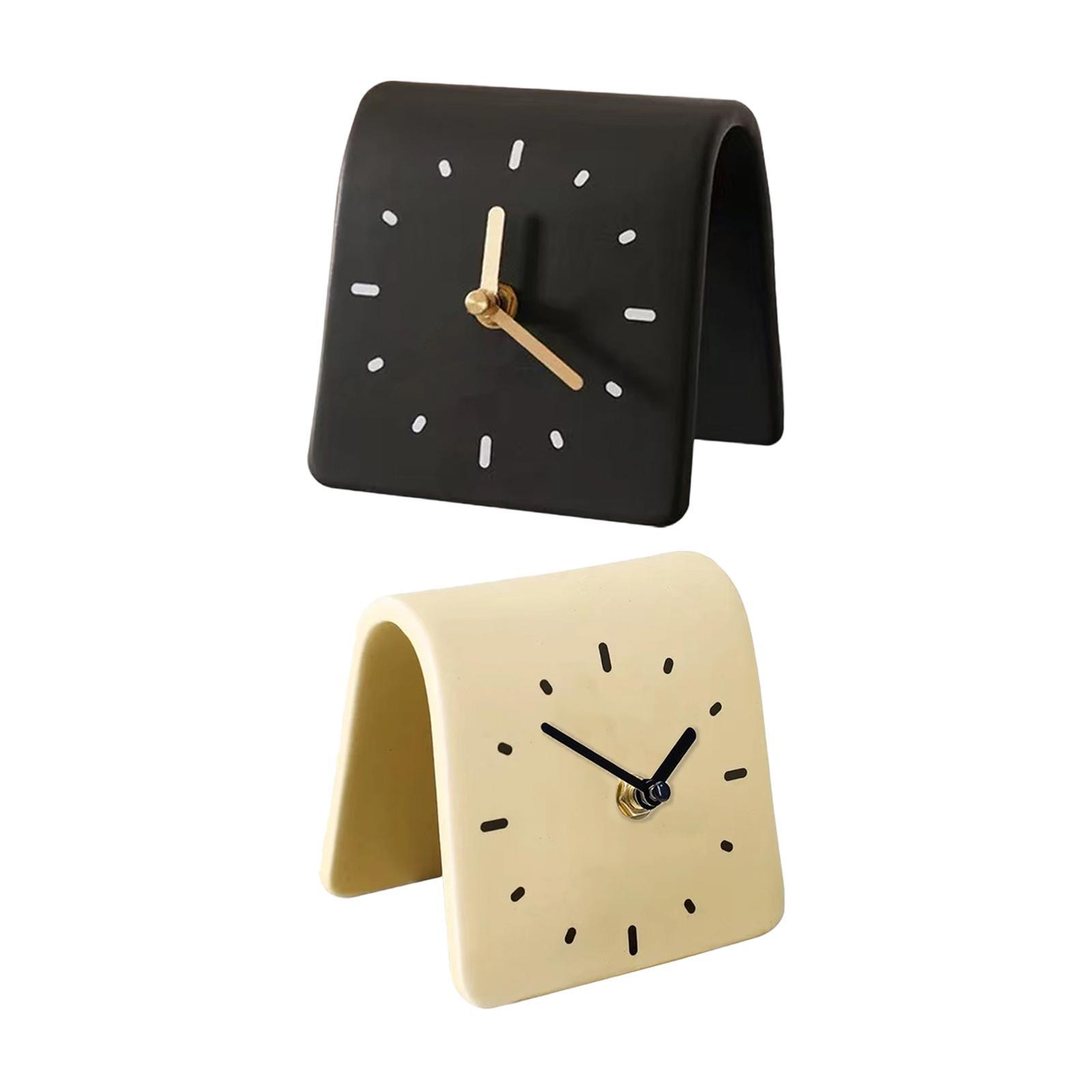 Desk Clock Modern Art Shelf Cl - Desk Setup Productivity ulasan dan harga