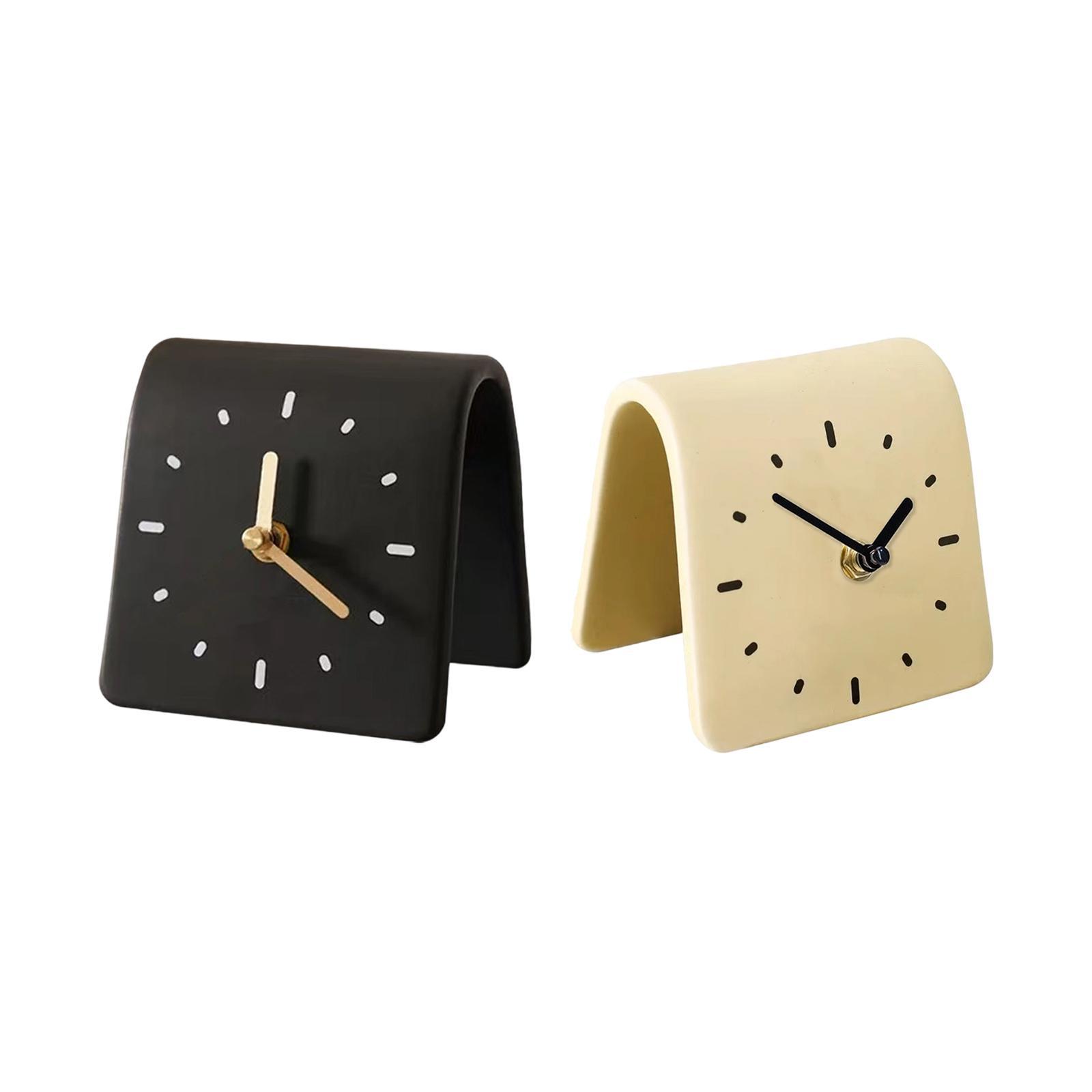 Desk Clock Modern Art Shelf Cl - Desk Setup Productivity ulasan dan harga