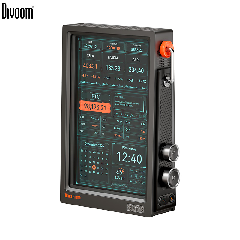 Divoom Times Frame 10.1″ Smart - Desk Setup With Speakers ulasan dan harga