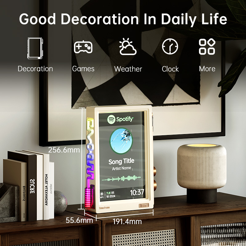 Divoom Times Frame 10.1″ Smart - Desk Setup With Speakers ulasan dan harga