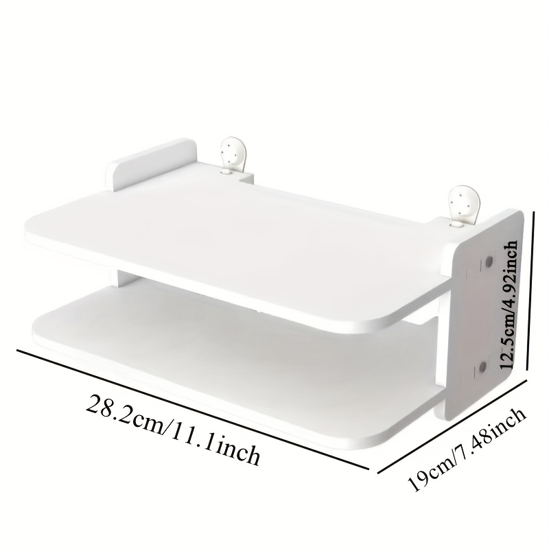 Wall-Mounted Router & Cable Or - Desk Setup With Tv ulasan dan harga