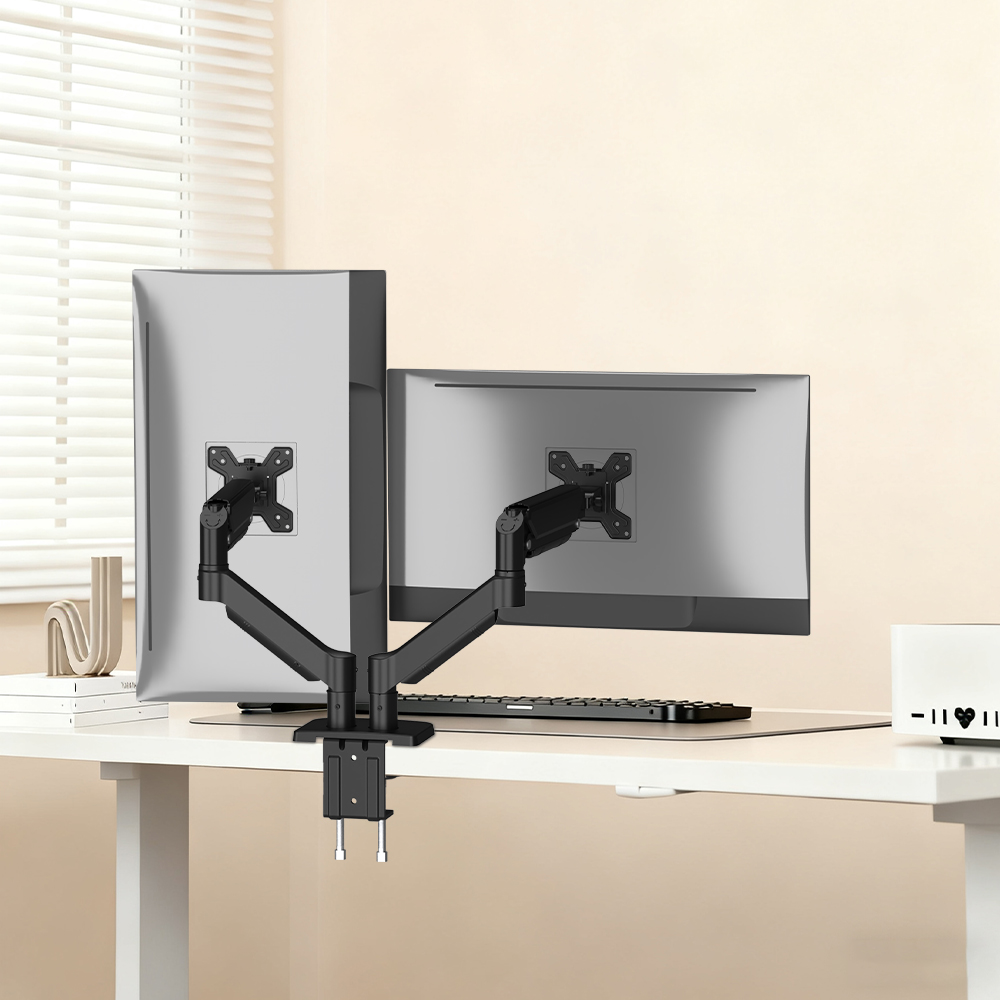 New Adjustable Gas Spring Alum - Desk Setup Monitor Arm ulasan dan harga