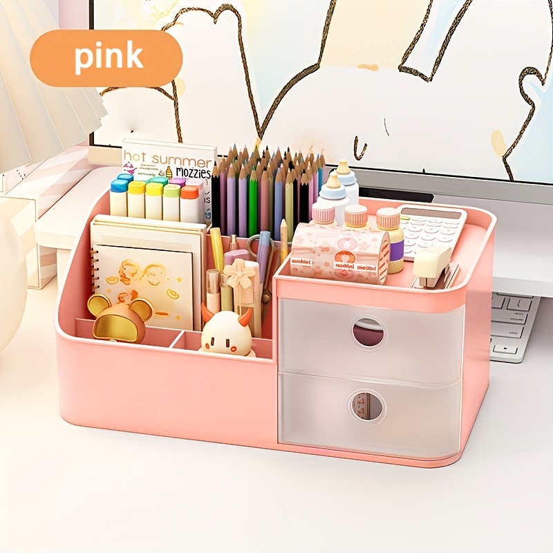Desktop Organizer,Large-capaci - Desk Setup Essentials ulasan dan harga