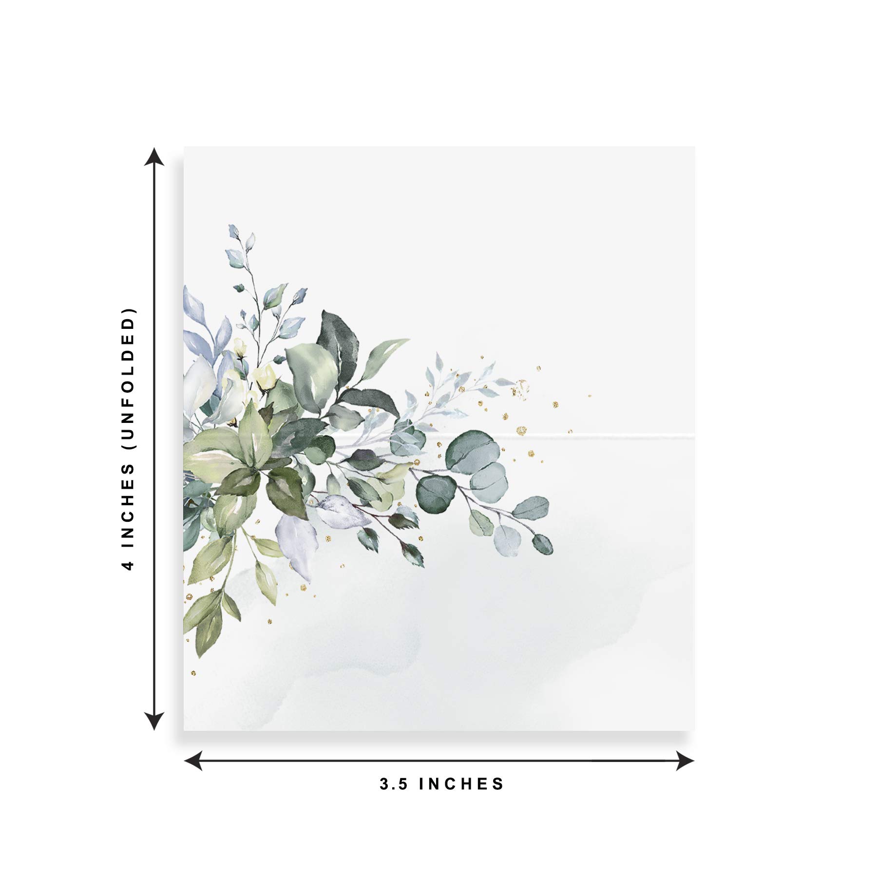 Green Leaf Watercolor Wedding  - Desk Setup Green ulasan dan harga