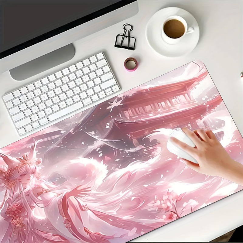 Anime Fox Girl Desk Mat, Exten - Desk Setup Designer ulasan dan harga