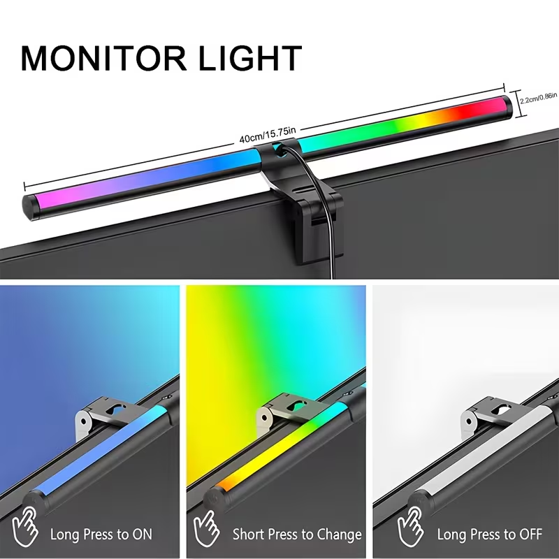 Computer Monitor Screen Light  - Desk Setup Desk ulasan dan harga