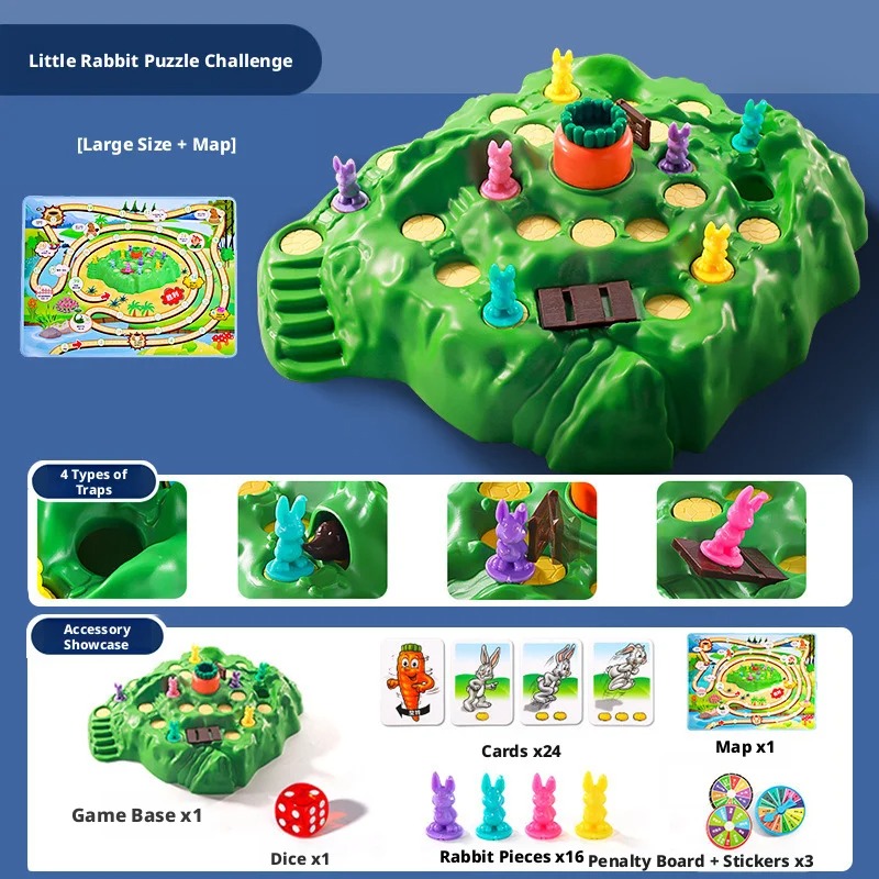 Hot Sale Fun Toy Rabbit Trap U - Desk Setup Kids ulasan dan harga