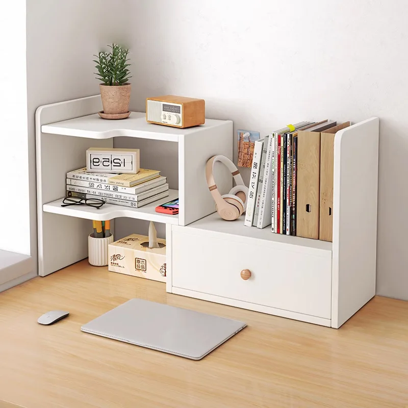 2026 Desktop Bookshelf Desktop - Desk Setup Productivity ulasan dan harga