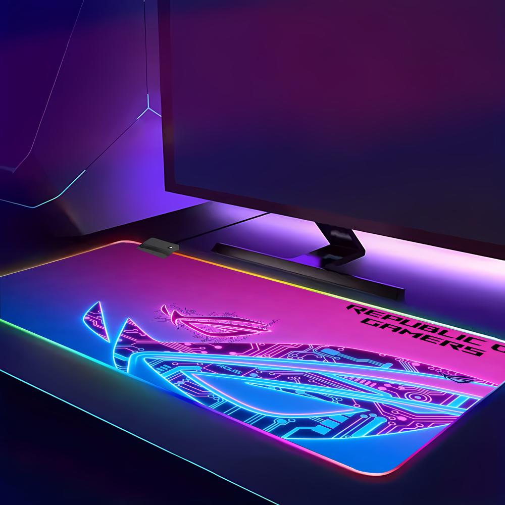 1pc Large Gaming HYBXAXC RGB C - Desk Setup Designer ulasan dan harga