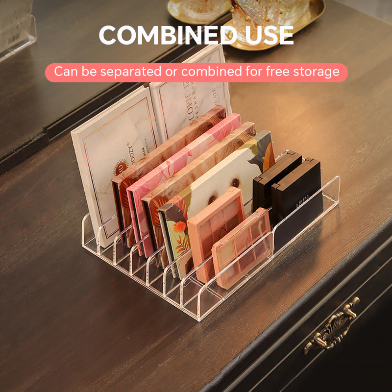 7 Grids Acrylic Table Cosmetic - Desk Setup Desk ulasan dan harga