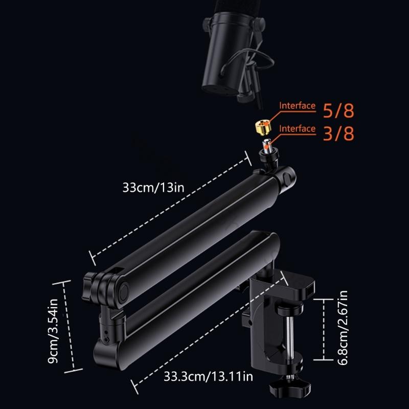 96BA Sturdy Mic Suspension Boo - Desk Setup Studio ulasan dan harga