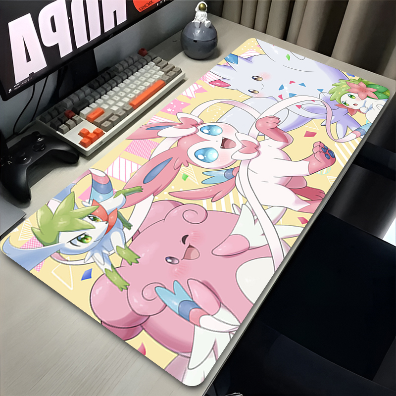 Large Pink Cute Mousepad XXL G - Desk Setup Accessories ulasan dan harga