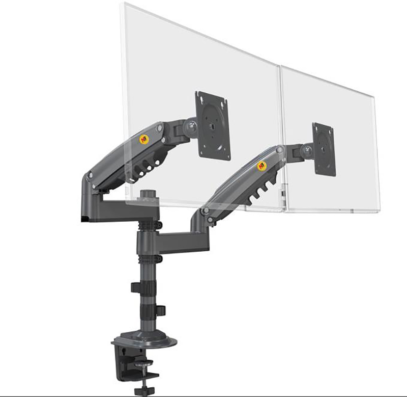 NB H180 Double Monitor Desk Ho - Desk Setup Monitor Arm ulasan dan harga