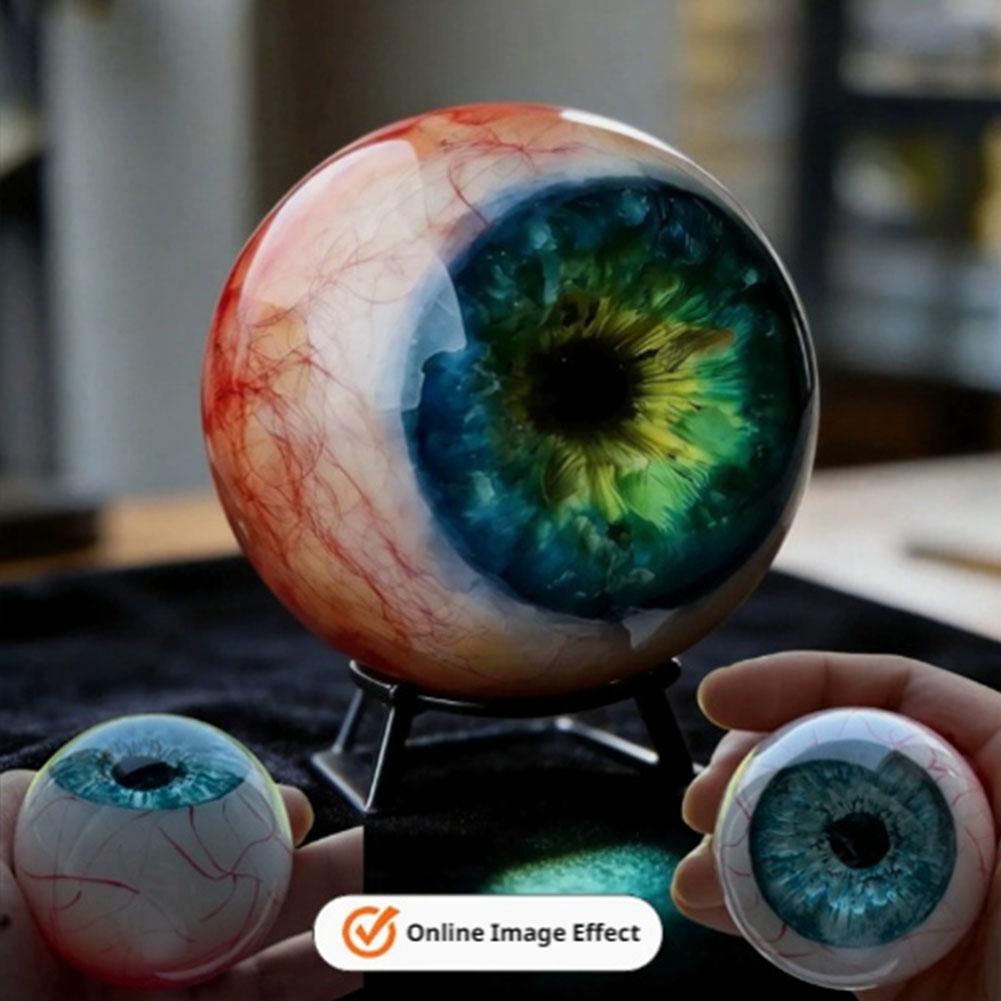 Simulated Eyeball Resin Deskto - Desk Setup Design ulasan dan harga
