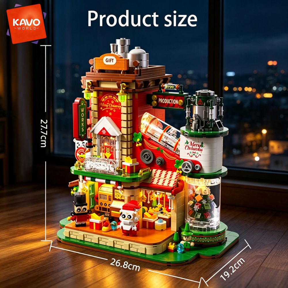 KAVOWORLD 2775PCS Christmas Gi - Desk Setup Requirements ulasan dan harga