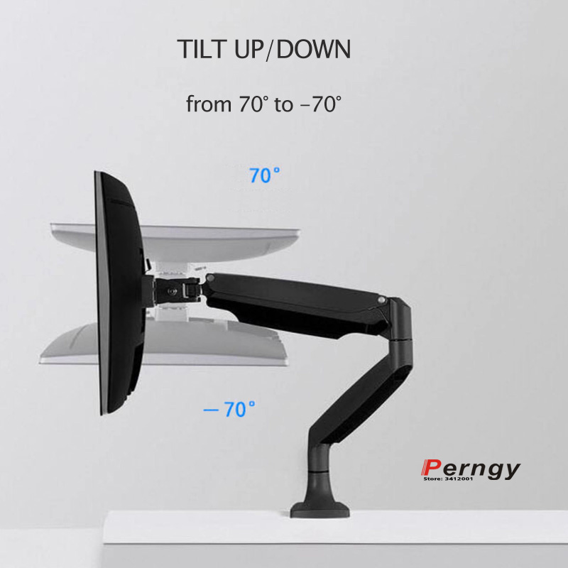 D-MOUNT D80 metal alumin 2-10K - Desk Setup Monitor Arm ulasan dan harga