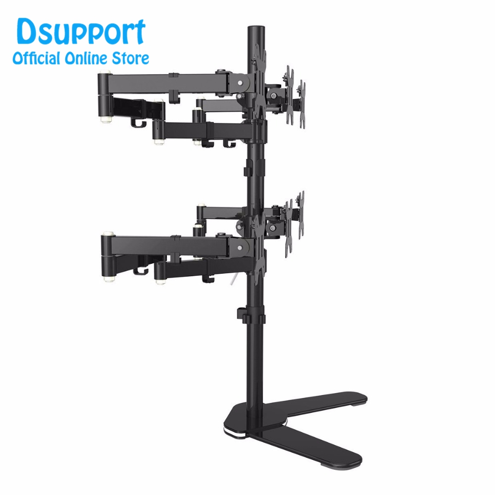 Six Arm LCD LED Monitor Stand  - Desk Setup Monitor Arm ulasan dan harga